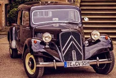 Oldtimer Citroen CV 1953 Gangsterlimousine